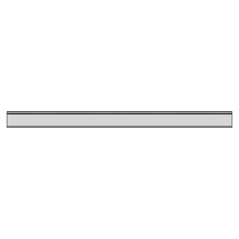 Aluminum DIN Rail 35mm Wide for Electrical Component Mounting