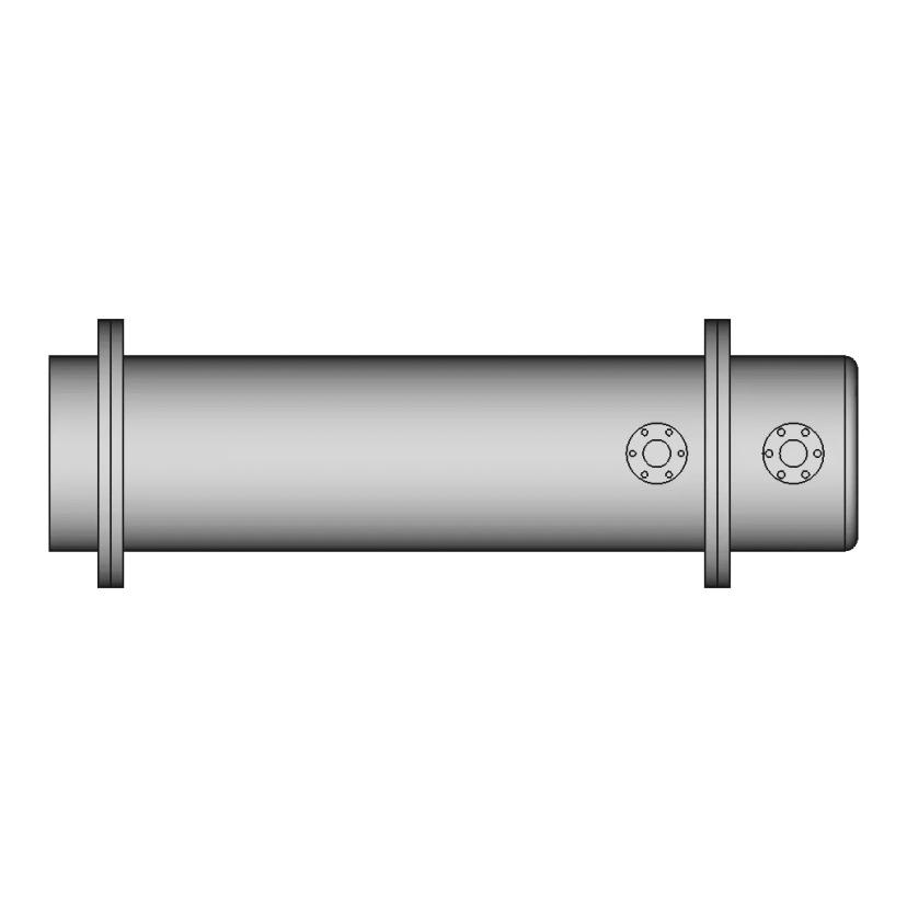 Shell and Tube Heat Exchanger CAD Model
