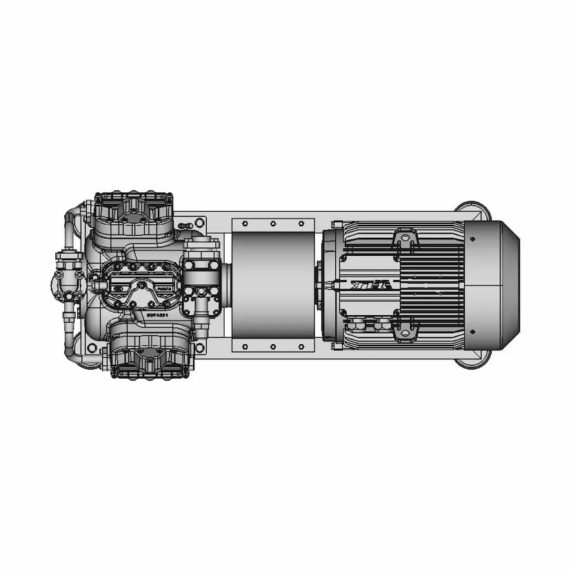Dorin 81Vs Compressor with Direct Drive Electric Motor