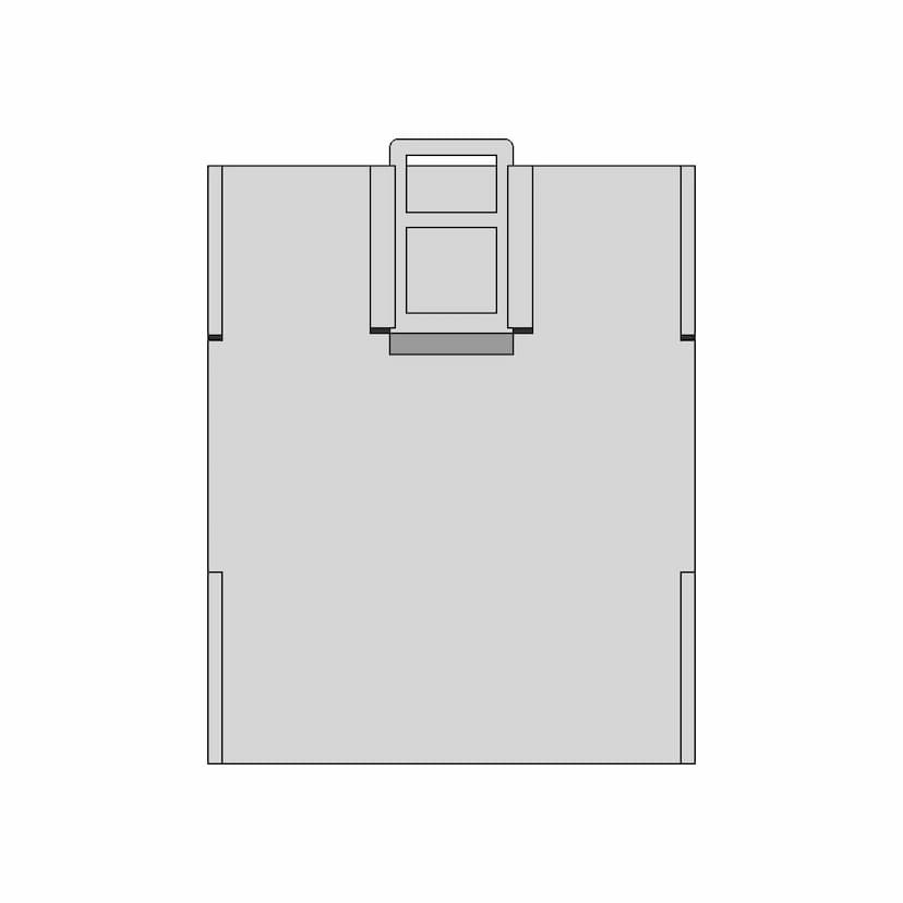 3D Model of ABB kWh Meter with Detailed Measurements