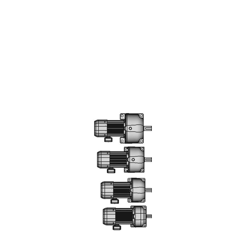 GM DPB-2.2kW Motor Reducer with Brake by Mitsubishi Electric