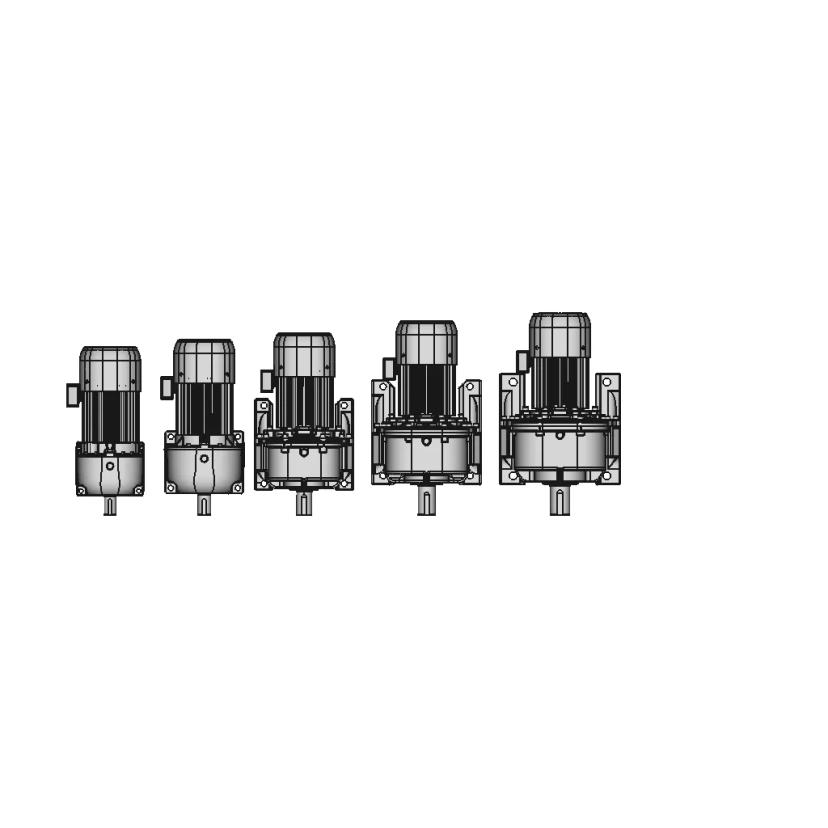 GM DPB-5.5kW Motor Reducer with Brake by Mitsubishi Electric