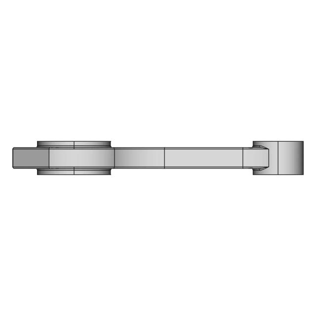 Connecting Rod Mechanical Component CAD Model