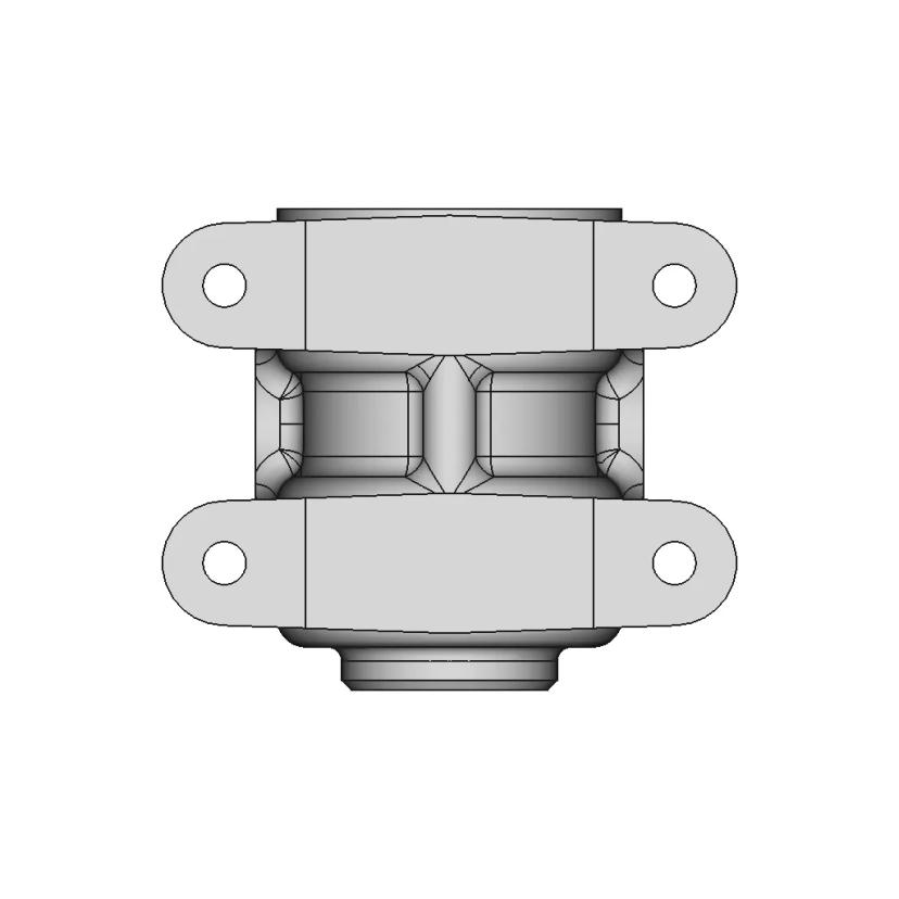 Outer Body of Engine Oil Pump - Industrial Component