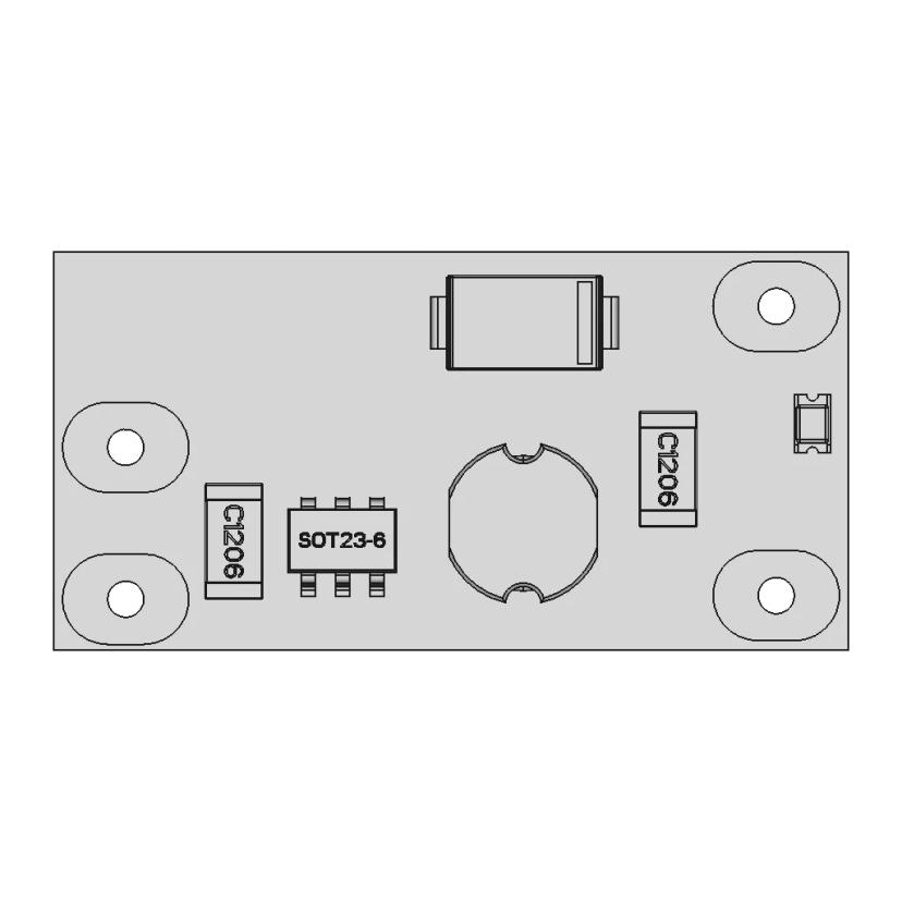 Mini DC/DC Step-Up Voltage Module 5V to 12V Compact Size
