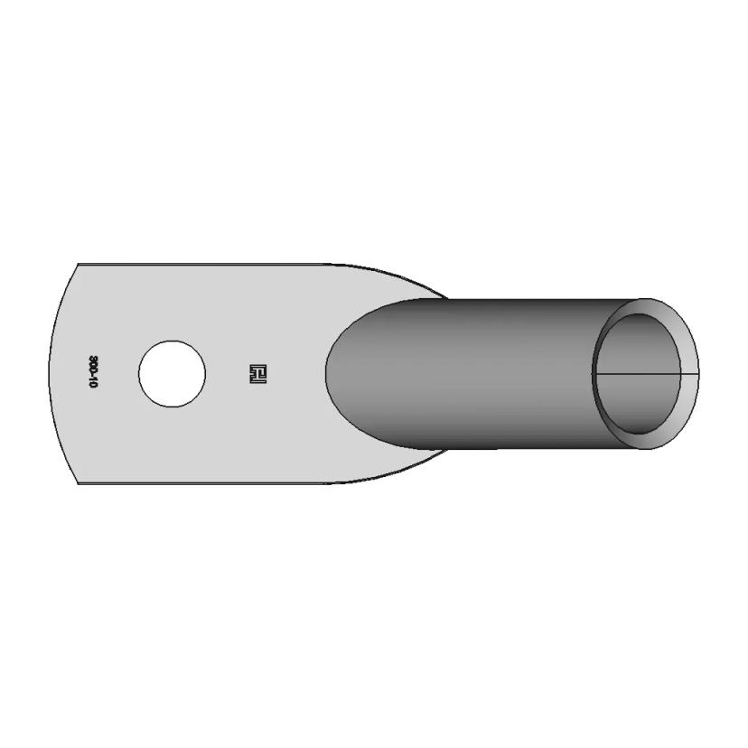 45-Degree Angled Cable Lug for 300 sqmm Cables