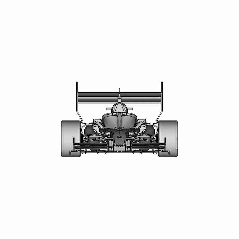 High-Performance Open-Wheel Racing Car Model Inspired by Formula One Design