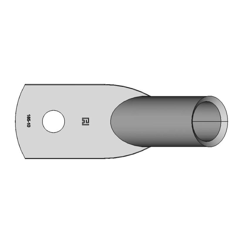 45 Degree Angled Cable Lug for 185 sqmm Cable