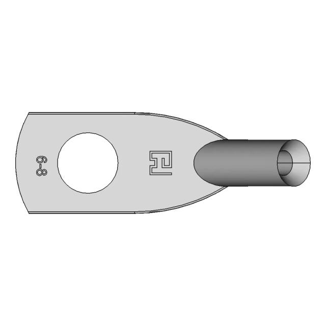 45-Degree Angled Cable Lug for 6 sqmm Wire