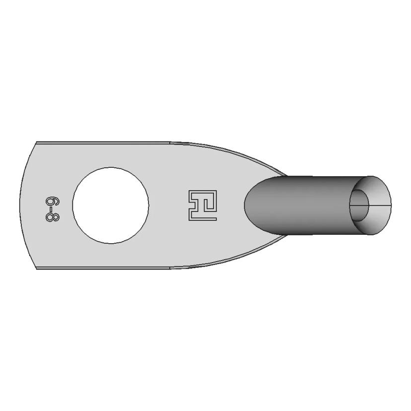 45-Degree Angled Cable Lug for 6 sqmm Wire