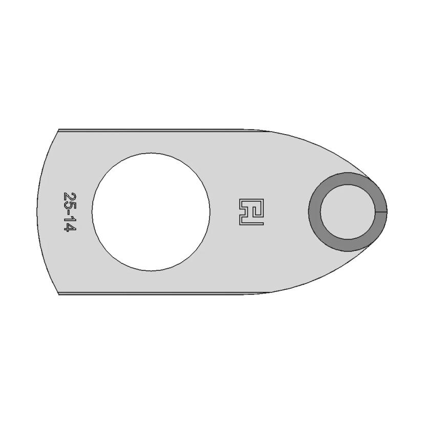 25sqmm 90 Degree Angle Cable Lug