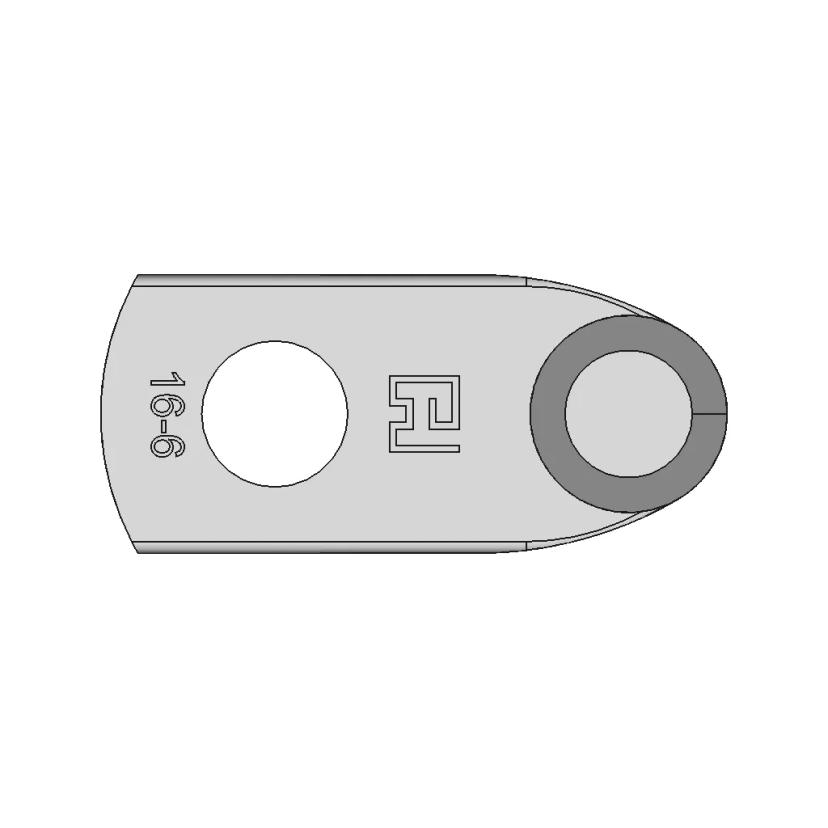 16sqmm 90 Degree Angle Cable Lug for Electrical Connections