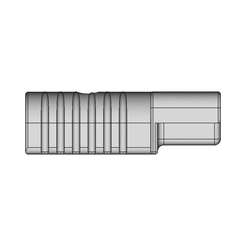 175 AMP Anderson Quick Release Connector CAD Model