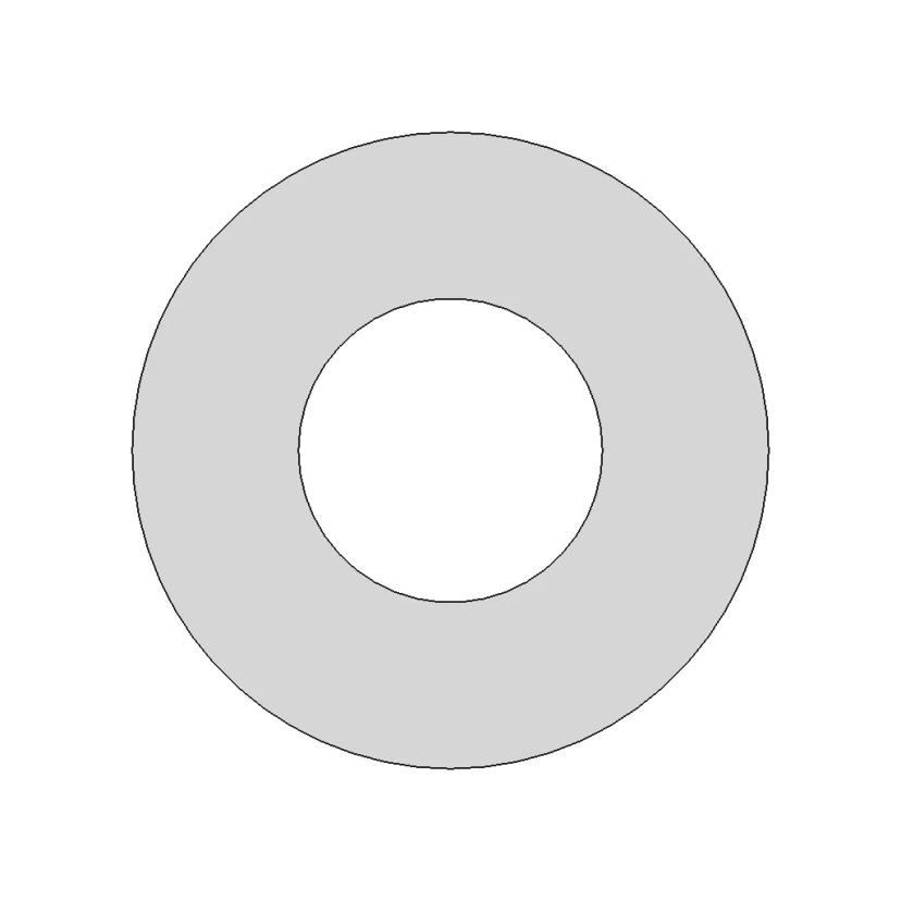Plain Washer Sizes M3 to M39 for Mechanical Assemblies