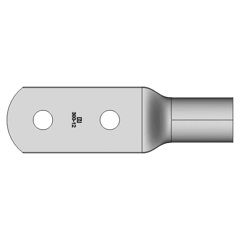 300 sqmm Cable Lug with Dual Flange Holes