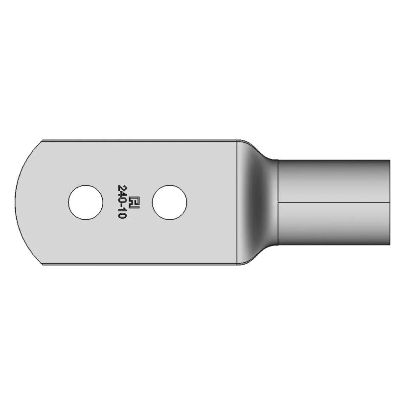 240 sqmm Cable Lug with Dual Flange Holes