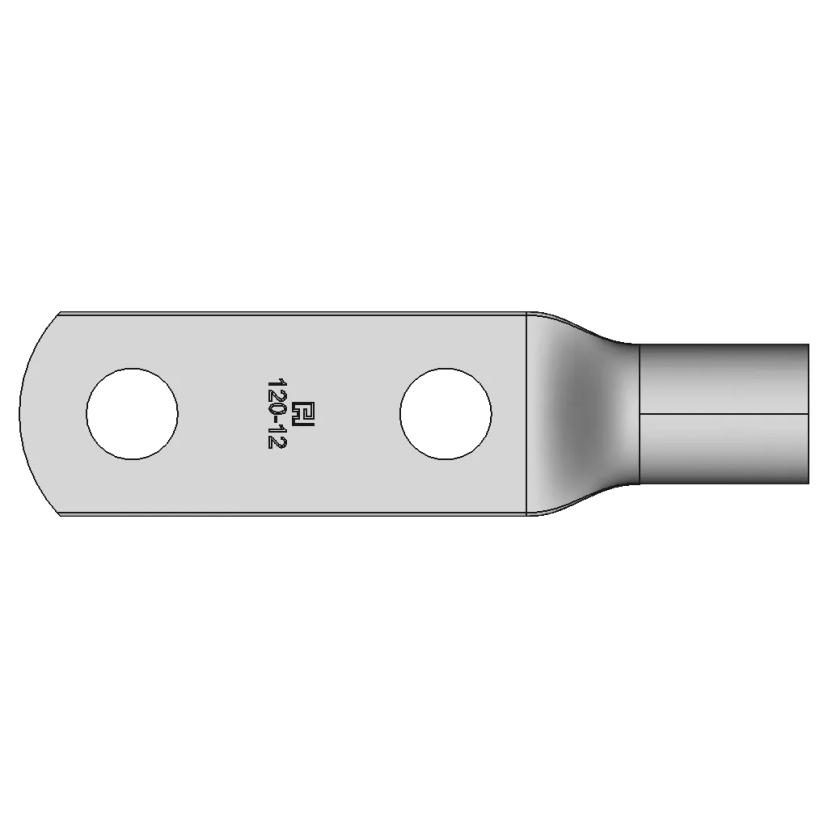 120 sqmm Cable Lug with Dual Flange Holes