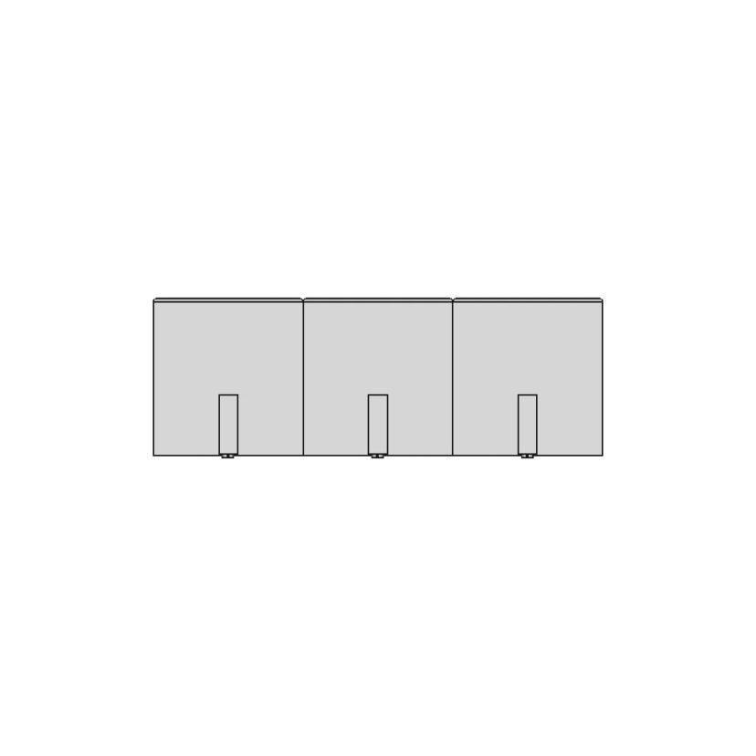 Battery Case Set 77.25 x 21 mm - 3 Pieces