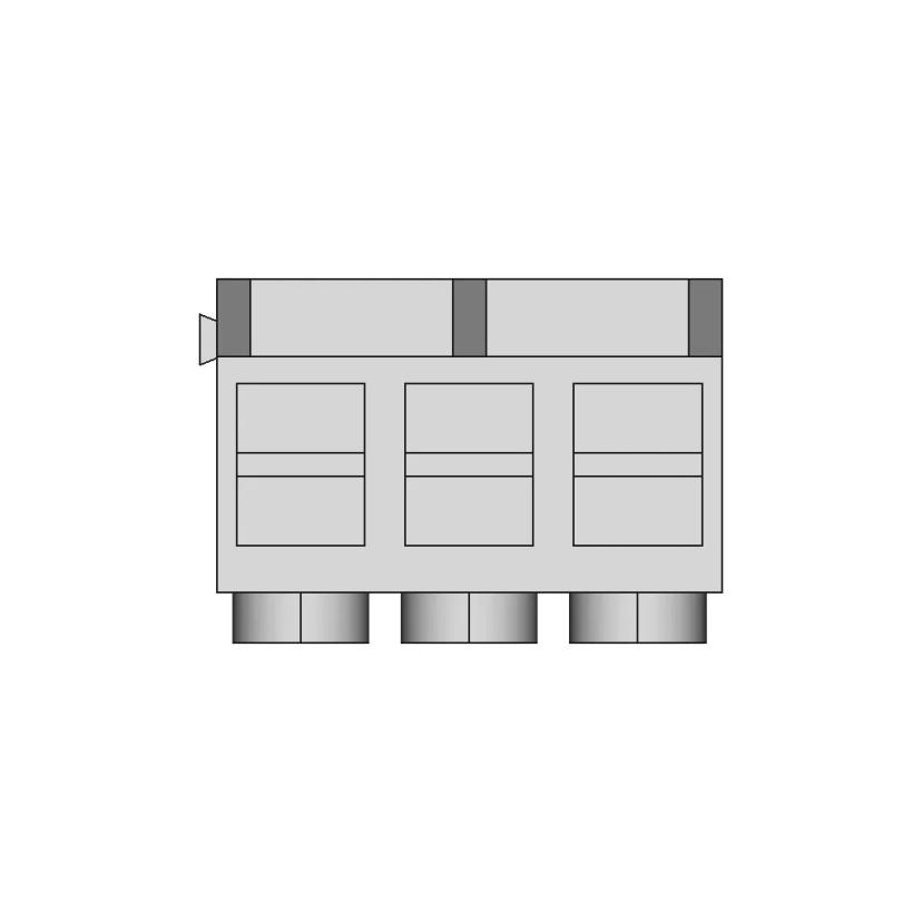 Spring Clamp System Terminal Block with 2P and 3P Options