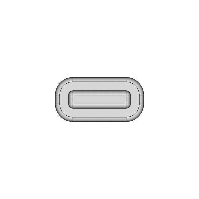 3D CAD Model of Mechanical Component Created with Creo