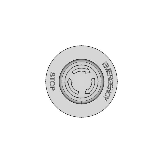 Emergency Stop Switch by EAO - Industrial Safety Component