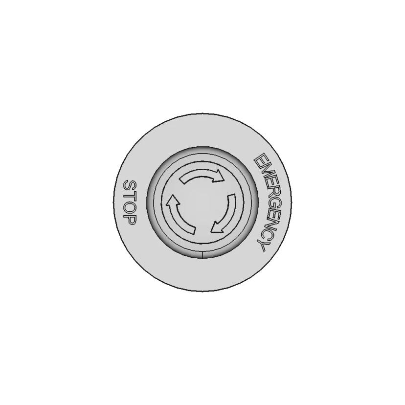 Emergency Stop Switch by EAO - Industrial Safety Component