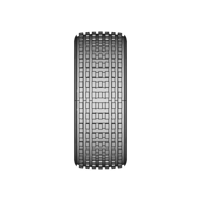 8 Inch Wheel CAD Model for Engineering Applications