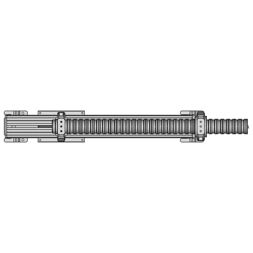 Vertical Tensioner for 65mm Cable or Power Chain