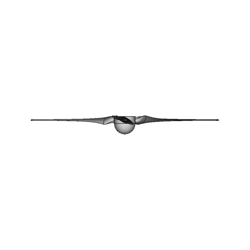 Small Windmill with 950mm Diameter Featuring FX 66S-196 V1 Airfoil
