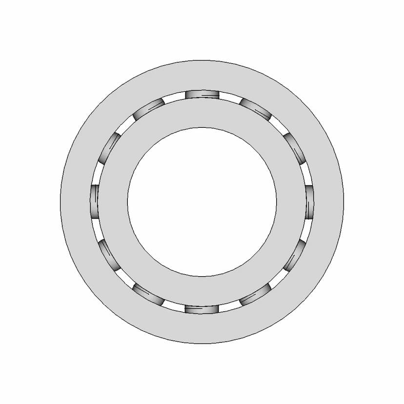 Precision Ball Bearing Design and Render