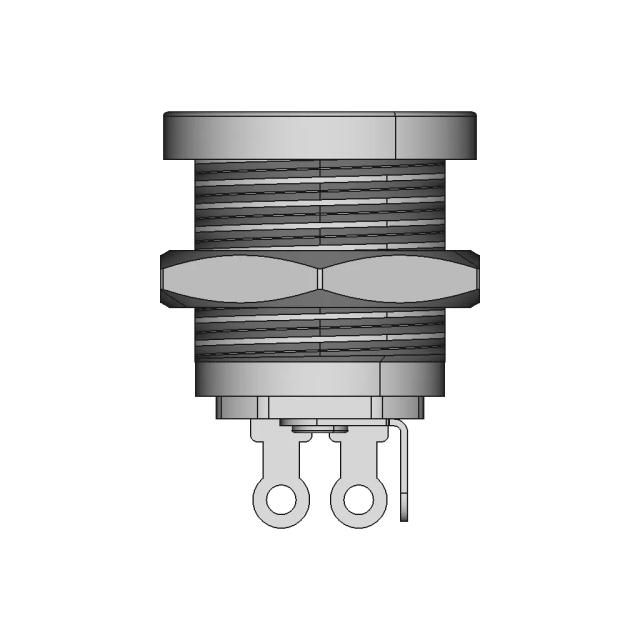 DC Power Jack Socket Female Panel Mount Connector 5.5mm x 2.1mm