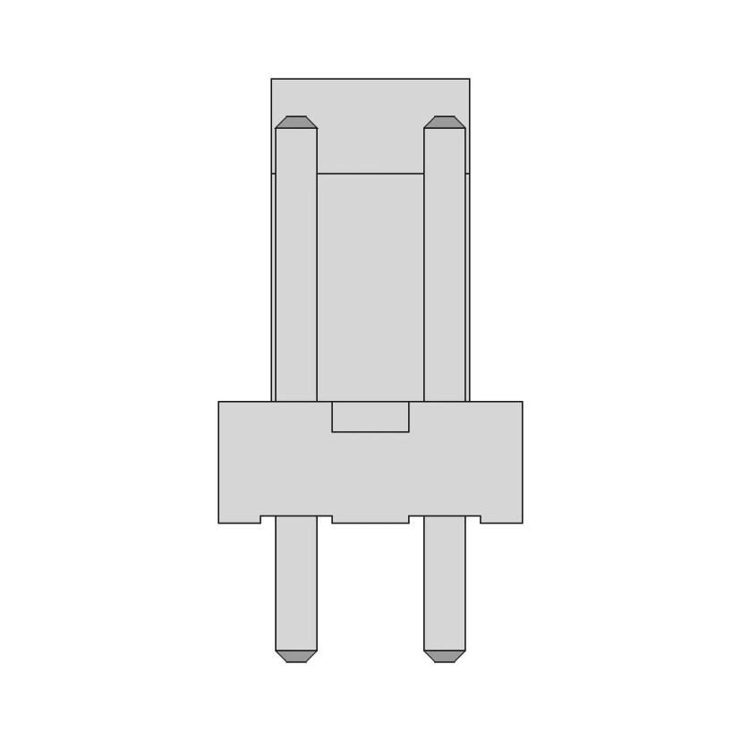 Molex 2-Pin Connector with 3.9mm Pitch