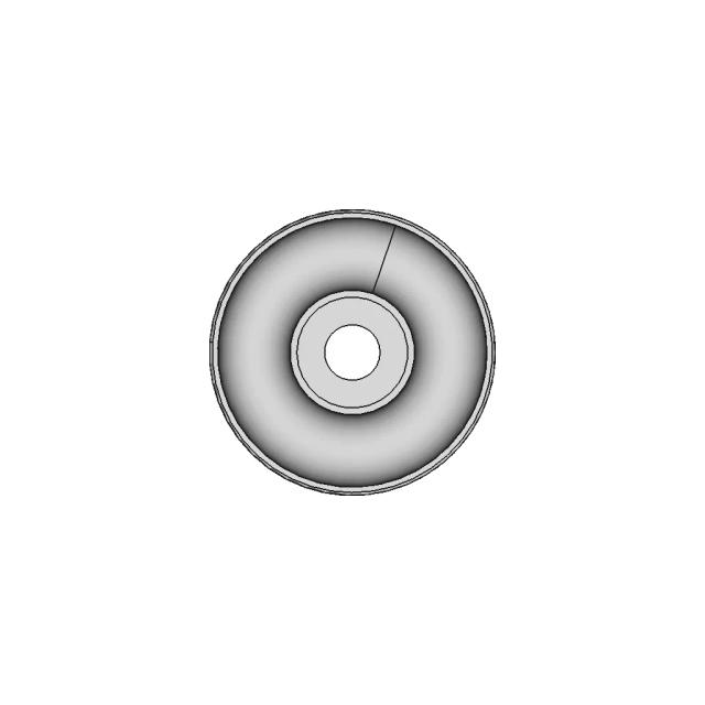 4mm Banana Plug Socket CAD Model for Electrical Connections