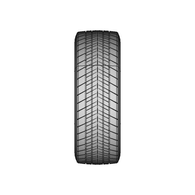 Basic Tire CAD Model for Engineering Applications