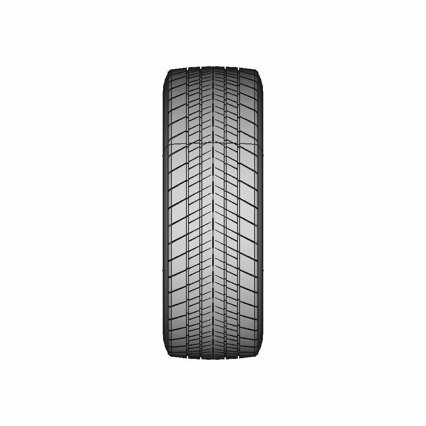 Basic Tire CAD Model for Engineering Applications