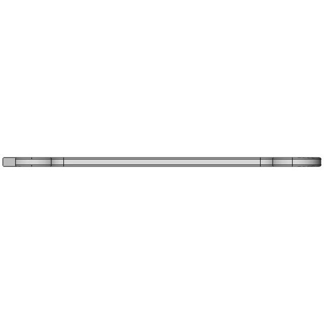 7mm Steel Alloy Metric Wrench CAD Model