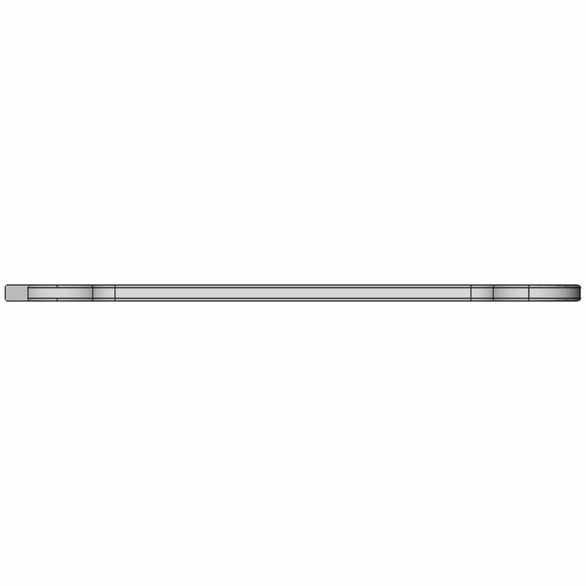 7mm Steel Alloy Metric Wrench CAD Model