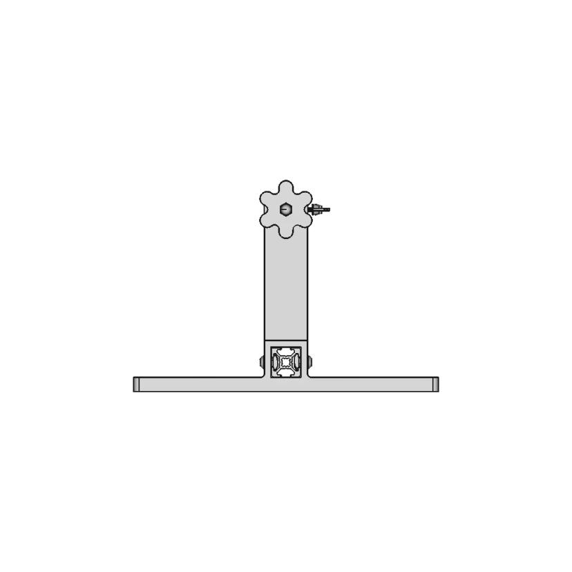 Adjustable PCB Soldering Support with Spring Lock Mechanism