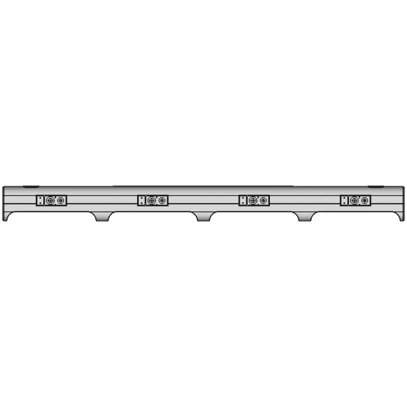 Precision 3D Model of Mechanical Component with Label Detail