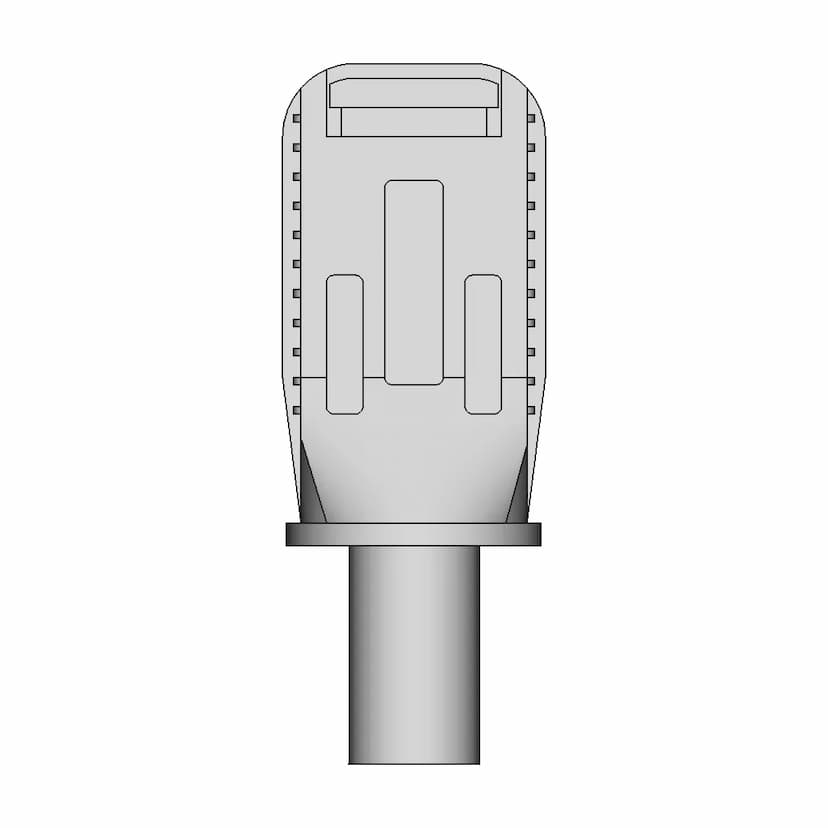 Radlock Connector with 16mm² Crimp - CAD Model