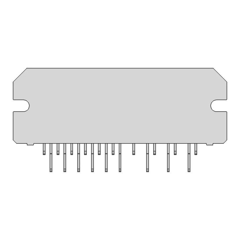 3D Model of IRAMS IGBT Module for Engineering Applications