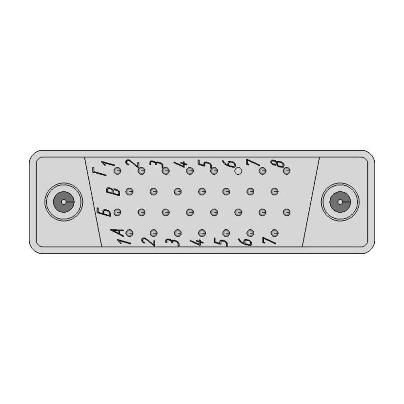 GRPM2-30SHPl2V Industrial Connector