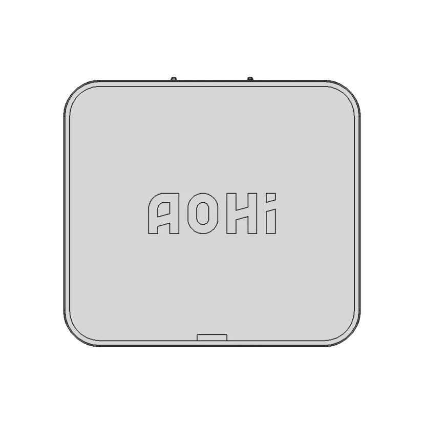 AOHI 40W USB-C PD Fast Charger 3D Model for Case Design