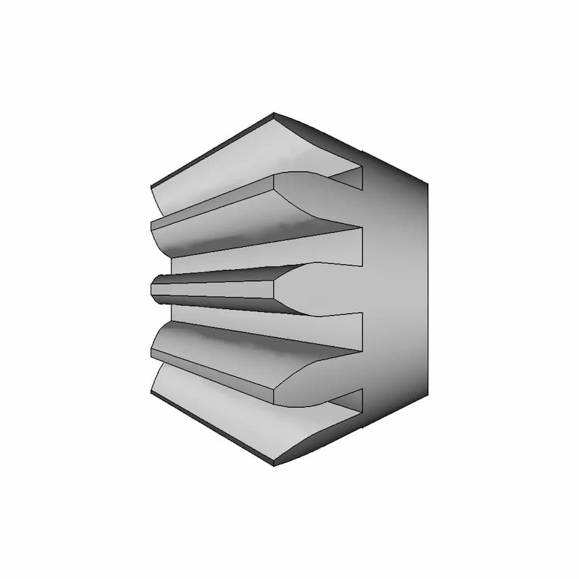 Bevel Gear M0.5 10 Teeth with 1.5mm Shaft