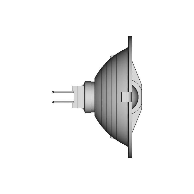 Halogen Lamp with Reflector for Industrial Applications