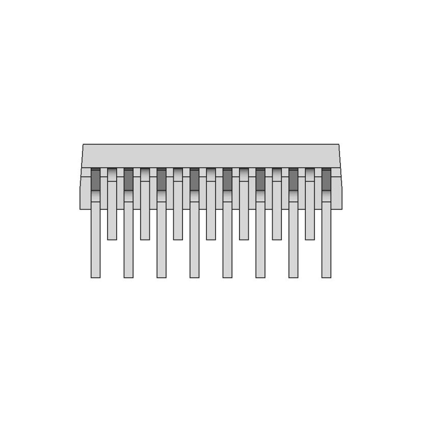 Professional Audio Amplifier CAD Model for Engineering Applications