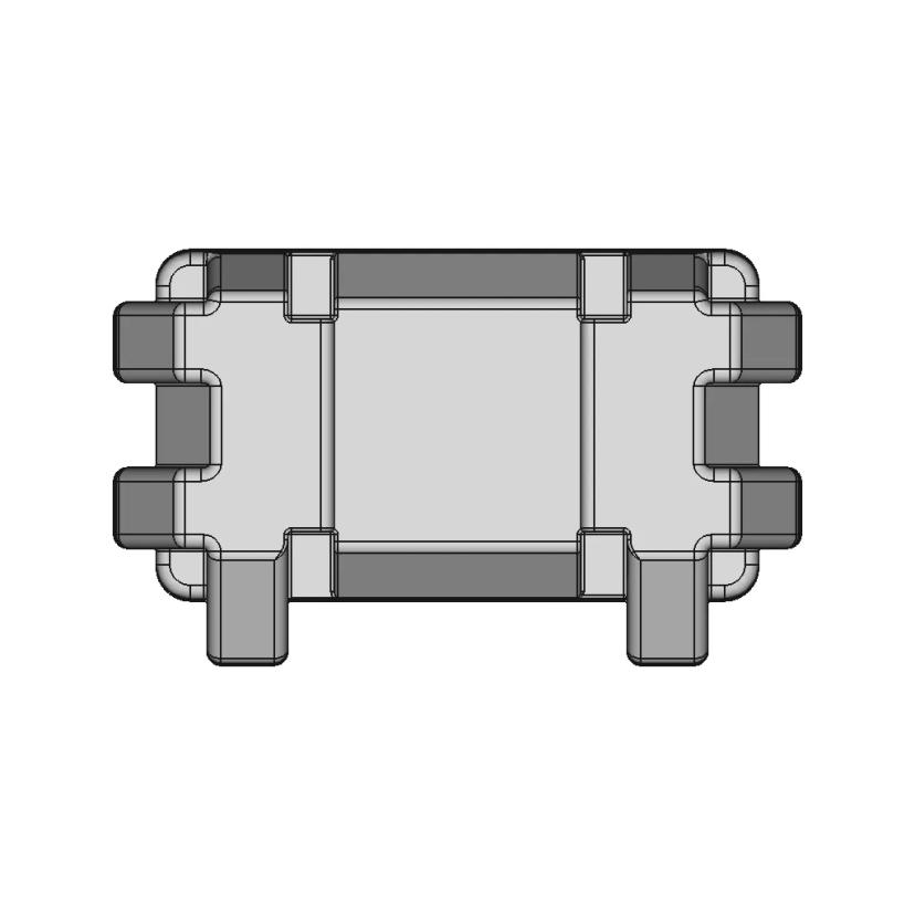 12V Large Battery Box CAD Model for Industrial Applications
