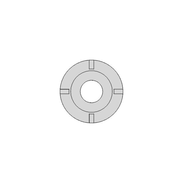 Induction Coil Base CAD Model for Industrial Applications