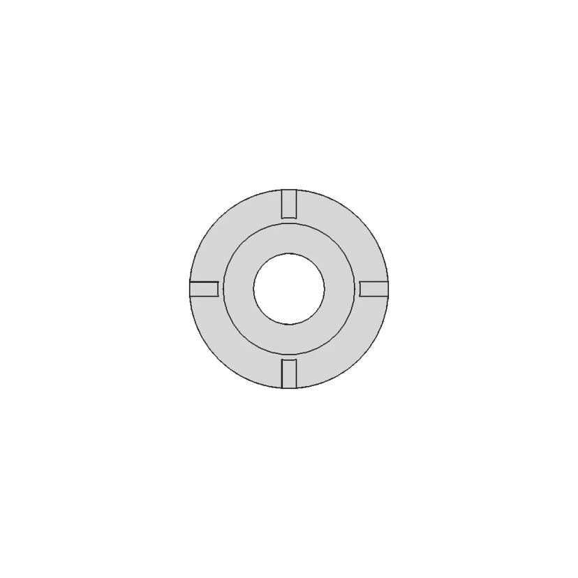 Induction Coil Base CAD Model for Industrial Applications