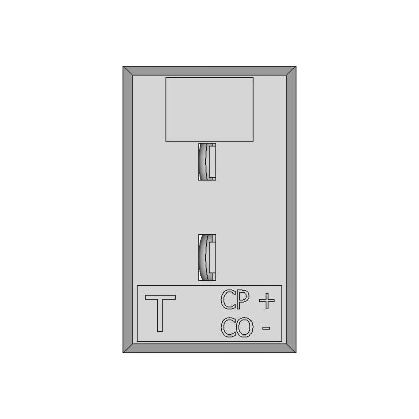 Sub-Mini Panel Jack with Copper-Constantan Connection